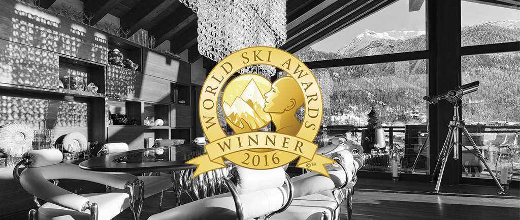 PLDD Platinum Luxury Design & Development is nominated for a number of awards and wins the "2015 World Ski Awards for Best Ski Chalet Switzerland"